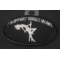 I Support Single Moms Funny Biker Patch | Embroidered Patches I Support Single Moms Funny Biker Naughty Iron on Patch diagonal view