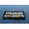 Stranger With Benefits Patch | Embroidered Patches Stranger With Benefits Patch diagonal view