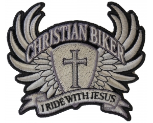 Jesus Christ Lord and Savior Wings Christian Iron on Patch Jesus Christ Lord and Savior Wings Christian Iron on Patch