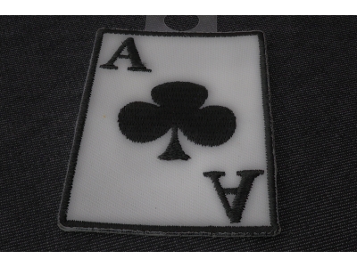 Ace Of Clubs Patch