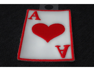 Ace Of Hearts Patch | Embroidered Patches
