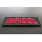 Infidel Patch | Embroidered Patches Infidel Patch diagonal view