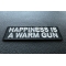 Happiness Is A Warm Gun Patch diagonal view