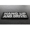 Hang Up and Drive Patch diagonal view