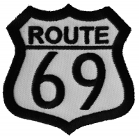 Route 69 Patch | Embroidered Biker Patches