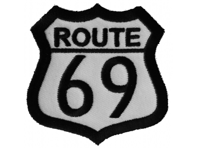 Route 69 Patch | Embroidered Biker Patches