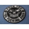 Fuck You You Fucking Fuck Skull Patch Fuck You You Fucking Fuck Skull Naughty Iron on Patch diagonal view