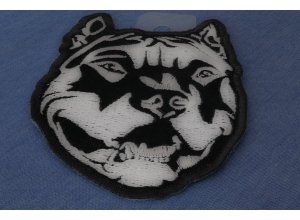 Small Pitbull Patch | Embroidered Patches
