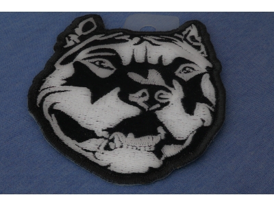 Small Pitbull Patch | Embroidered Patches