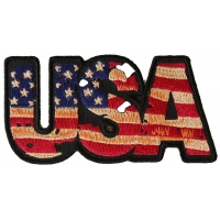 USA Vintage Patch Flag Patch | Embroidered Patches