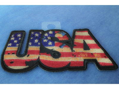 USA Vintage Patch Flag Patch | Embroidered Patches