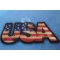 USA Vintage Patch Flag Patch | Embroidered Patches USA Vintage Patch Flag Patch diagonal view