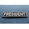 President Patch diagonal view
