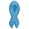 Blue Ribbon Patch For Awareness In Child Abuse and Bullying