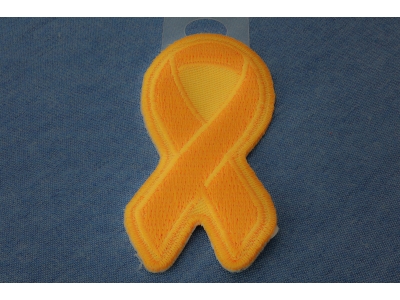 Orange Leukemia Awareness Ribbon Patch
