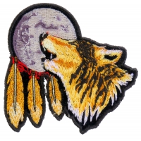 Wolf Moon Small Patch | Embroidered Patches
