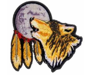 Wolf Moon Small Patch | Embroidered Patches