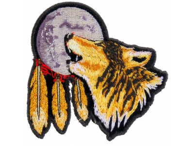 Wolf Moon Small Patch | Embroidered Patches