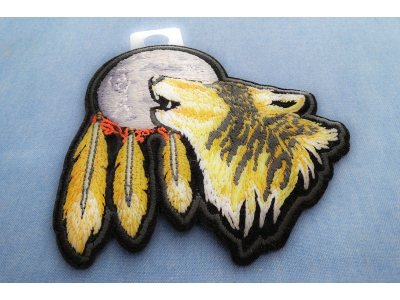 Wolf Moon Small Patch | Embroidered Patches