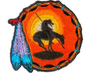 End Of The Trail Small Patch | Embroidered Patches End Of The Trail Small Patch | Embroidered Patches