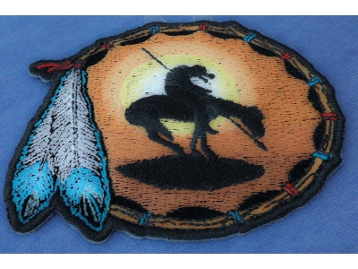 End Of The Trail Small Patch | Embroidered Patches