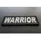 Warrior Patch | Embroidered Patches Warrior Patch diagonal view