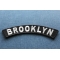Brooklyn Small Rocker Patch Brooklyn Small Rocker Patch diagonal view