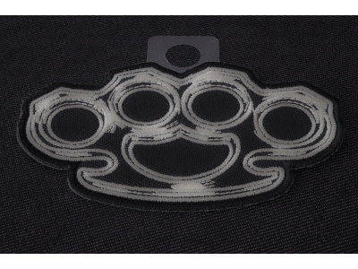 Brass Knuckles Patch | Embroidered Patches