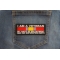 I Am A Veteran National Defense Ribbon Patch | US Military Veteran Patches I Am A Veteran My Oath Of Enlistment Has No Expiration Date Patch with National Defense Ribbon shown on jeans