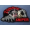 Zombie Sniper Small Patch diagonal view