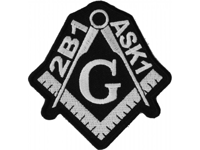 2B1 ASK1 Mason Symbol Patch | Embroidered Patches