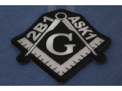 2B1 ASK1 Mason Symbol Patch | Embroidered Patches