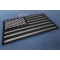 American Flag Black And Reflective 4 Inch Patch | Embroidered Patches American Flag Black and Reflective 4 Inch Patch diagonal view