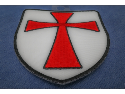 Knights Templar Shield Patch | Embroidered Patches