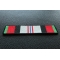 Afghan War Service Ribbon Patch | US Afghan War Military Veteran Patches Afghan War Ribbon Patch diagonal view