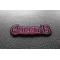 Queen B Patch | Embroidered Patches Queen B Patch diagonal view