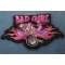 Bad Girl Biker Patch Bad Girl Biker Patch diagonal view