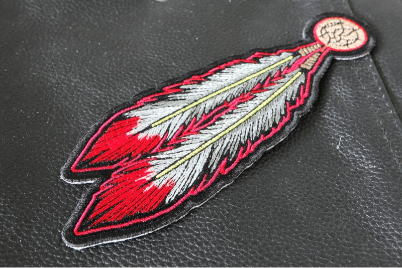 Embroidered Feather Patch: A Touch of Tradition and Artistry Embroidered Feather Patch: A Touch of Tradition and Artistry