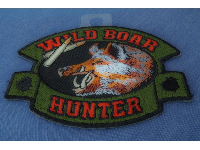 Wild Boar Hunter Patch | Embroidered Patches