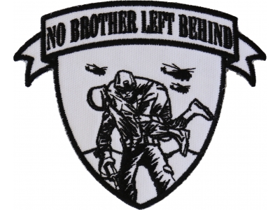 No Brother Left Behind Small Patch | Embroidered Patches