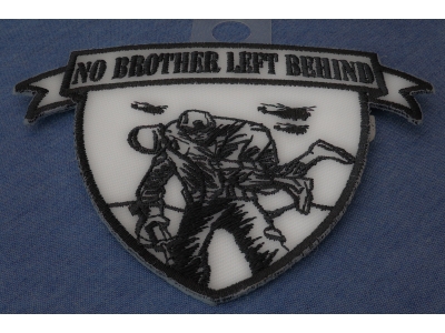 No Brother Left Behind Small Patch | Embroidered Patches