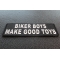 Biker Boys Make Good Toys Patch | Embroidered Patches Biker Boys Make Good Toys Patch diagonal view