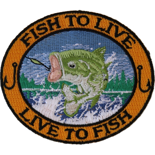 I'M A PRO FISHERMAN Iron or Sew on Patch 3.75"X2.5" 