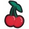 Cherry Funny Iron on Patch