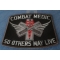 Combat Medic Patch So Others May Live diagonal view