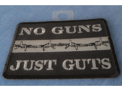 Thin Silver Line Patch For Correctional Officers | Embroidered Patches