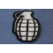 Grenade Patch | US Military Vietnam Veteran Patches Grenade Patch diagonal view