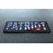 Patriot Patch | Embroidered Patches Patriot Iron on Patch diagonal view