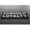 Sisterhood Of Loyalty Patch | Embroidered Patches Sisterhood Of Loyalty Patch diagonal view