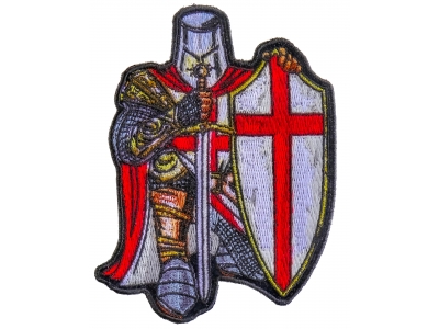 Crusader Knight Patch Small | Embroidered Patches
